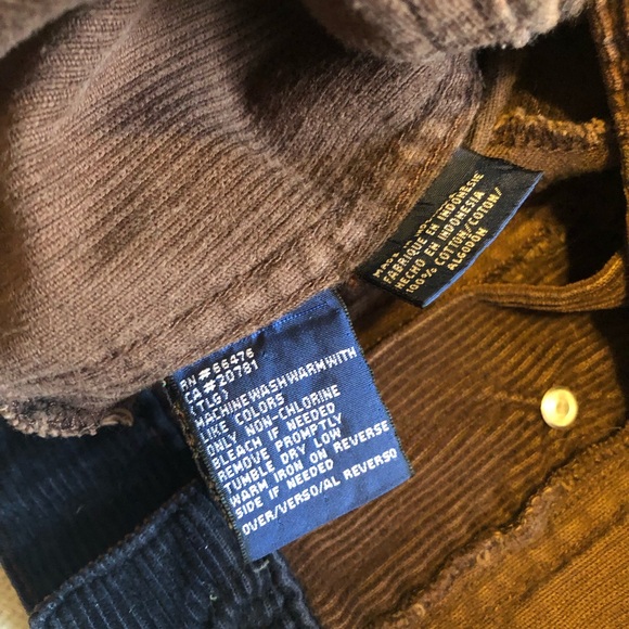 Vintage Tommy Hilfiger brown corduroy jacket - Picture 8 of 10